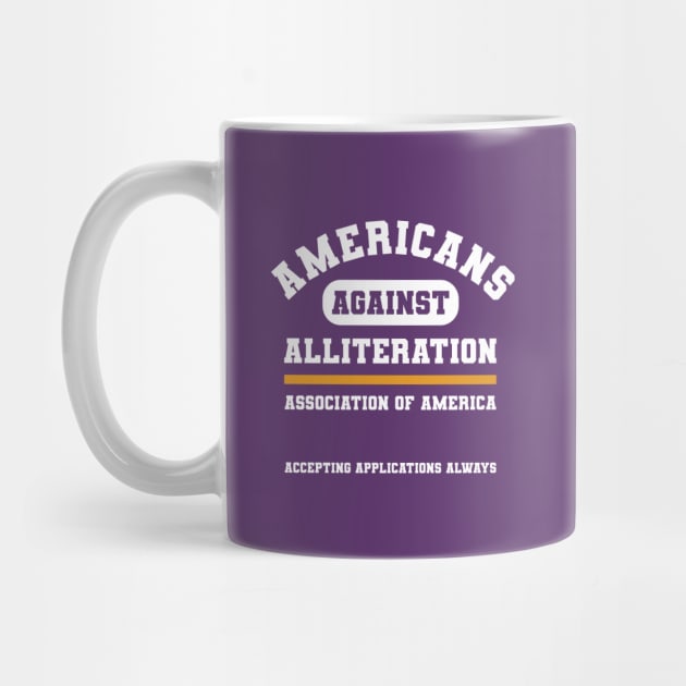 Americans Against Alliteration Association (of America) by codeWhisperer